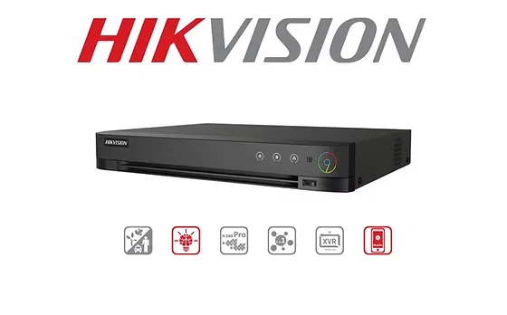 Hikvision DS-7204HGHI-M1 4-Channel Turbo HD DVR with H.265+ Compression