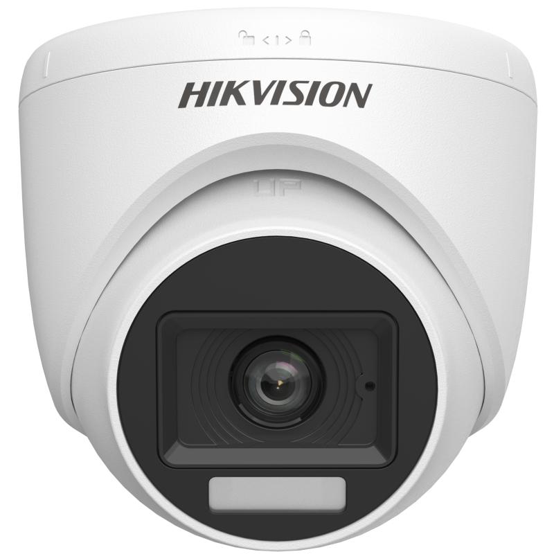 Hikvision DS-2CE76D0T-LPFS 2MP Smart Hybrid Light Audio Indoor Turret Camera