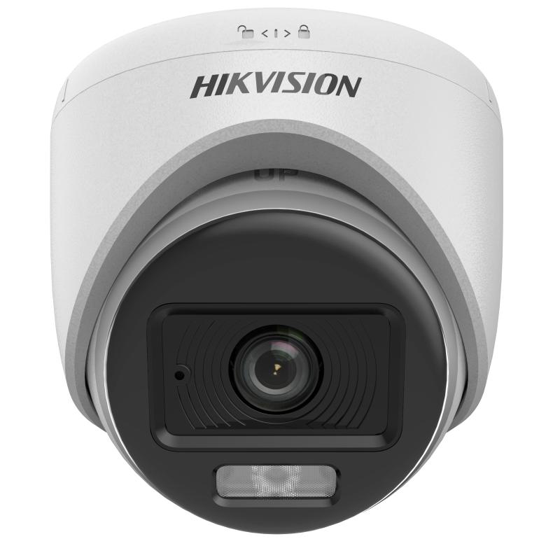 Hikvision DS-2CE70DF0T-LPFS 2MP ColorVu Smart Hybrid Light Audio Indoor Turret Camera
